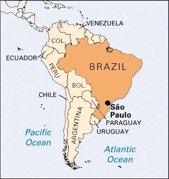 mapa ng san Paulo