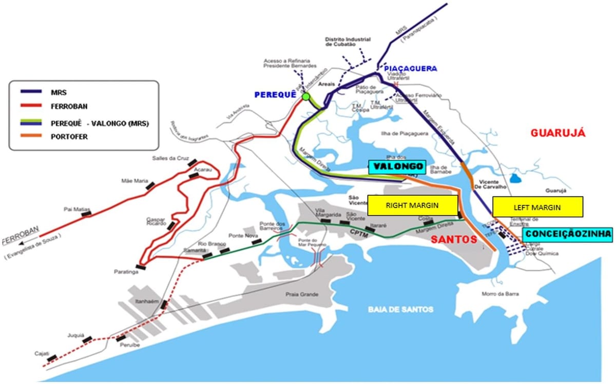 São Paulo bangka mapa