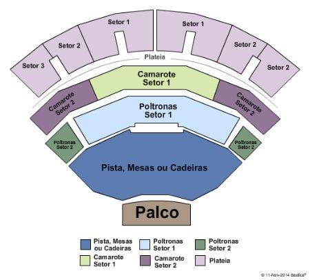 São Paulo hall mapa