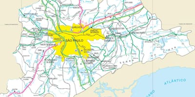 Mapa Ng São Paulo